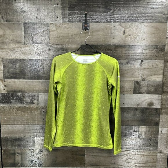 Nike Tops - Nike Pro Long Sleeve Fleece Lined Athletic Top MED